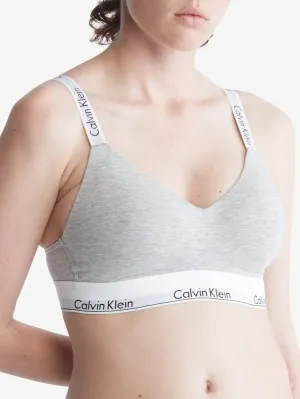 Calvin Klein Modern Cotton Lightly Lined Bralette - 2 Colours