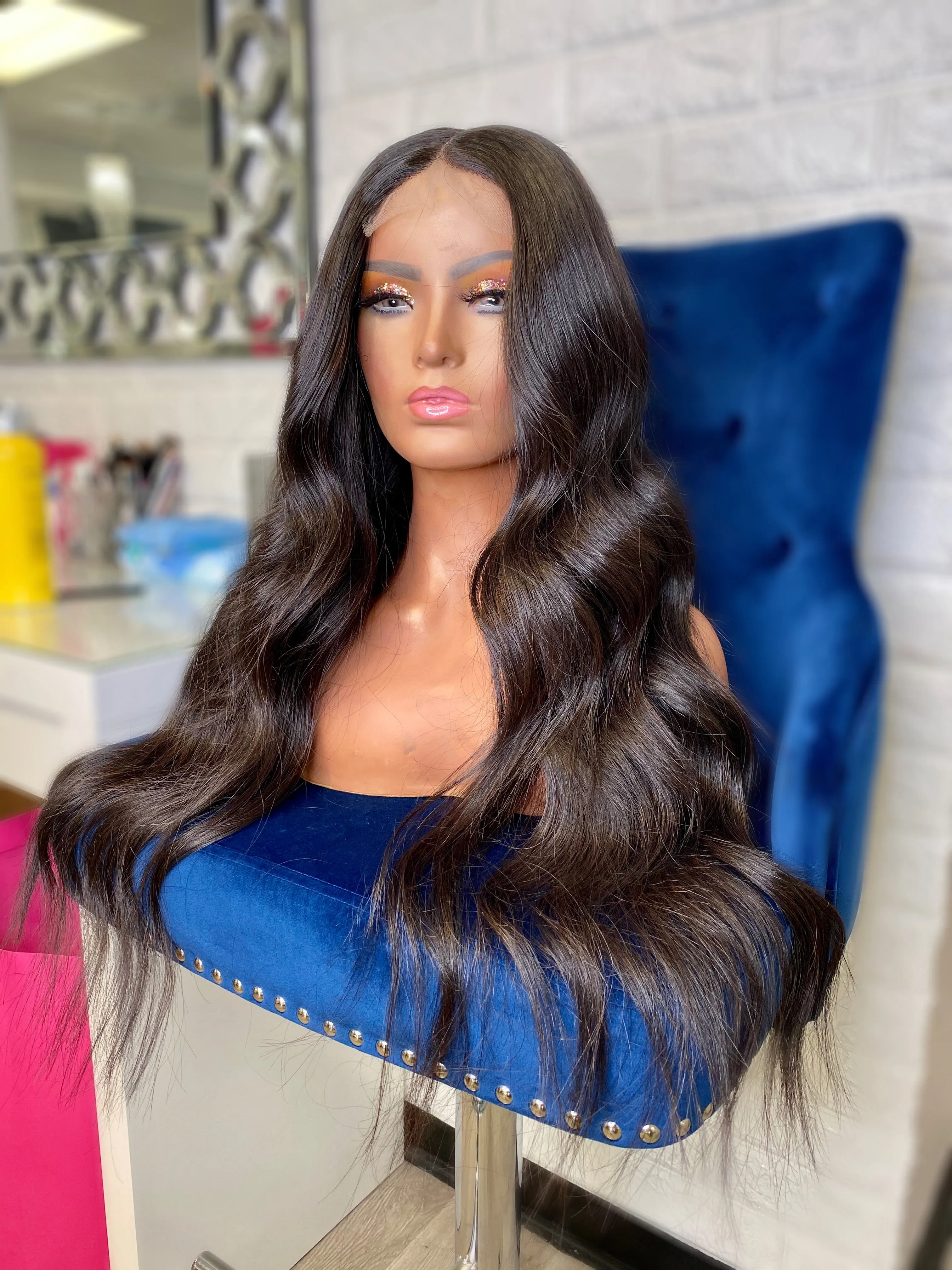 Cambodian Wavy 18”Lace Closure Unit