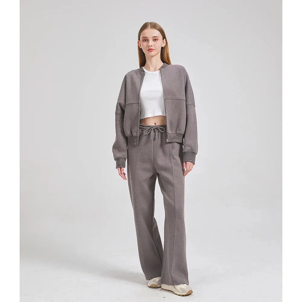 Cardigan Long Sleeve & Tracksuit Baggy Pants Fall Outfits Sets