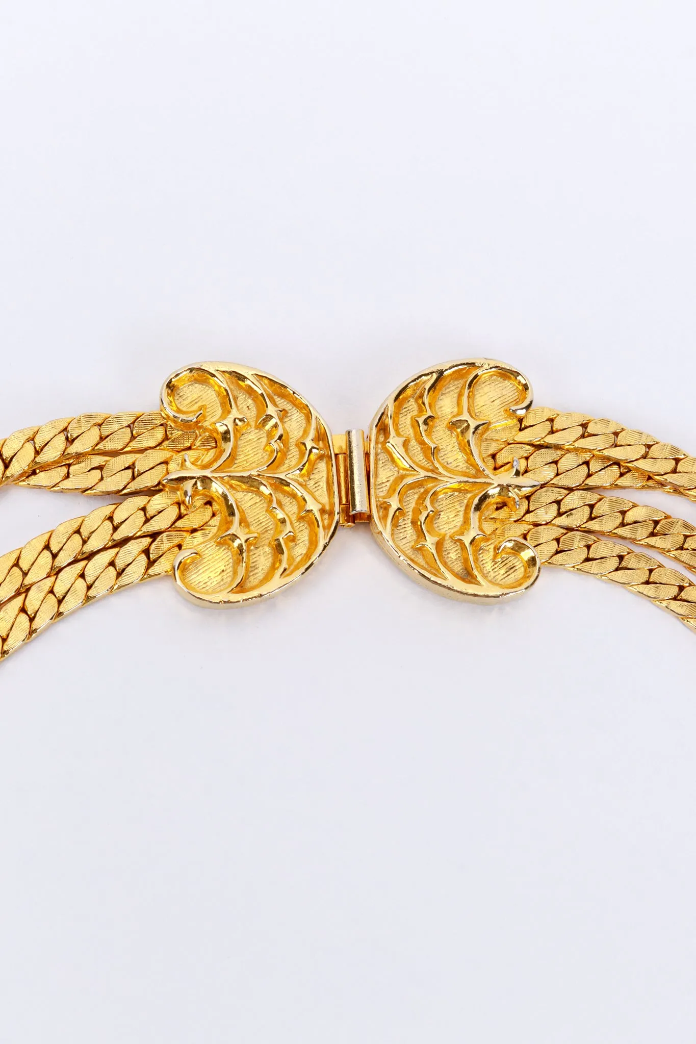 Chain Fringe Tablet Necklace