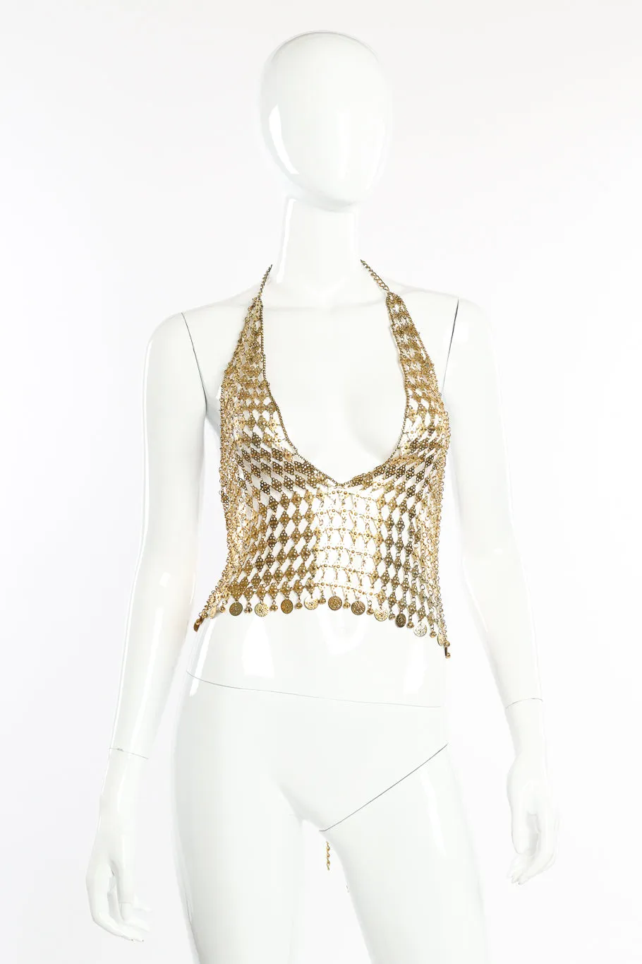 Chainmail Halter Top