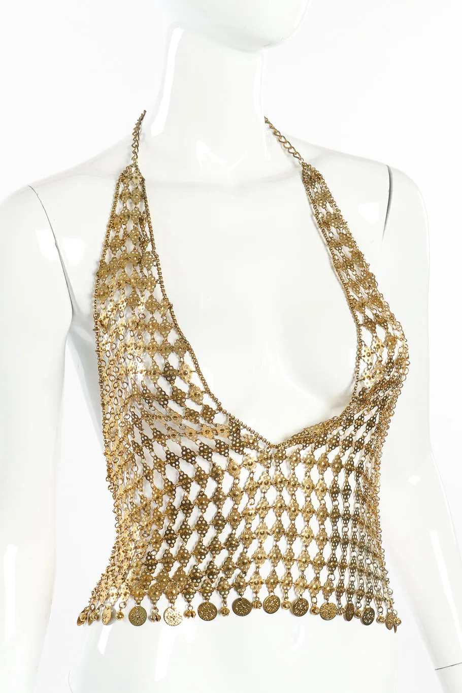 Chainmail Halter Top