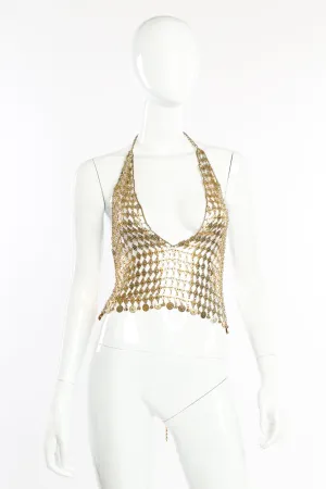 Chainmail Halter Top