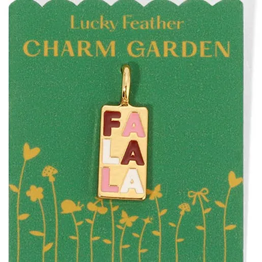 Charm Garden - Holiday - Candy Cane - Gold