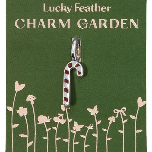 Charm Garden - Holiday - Candy Cane - Gold