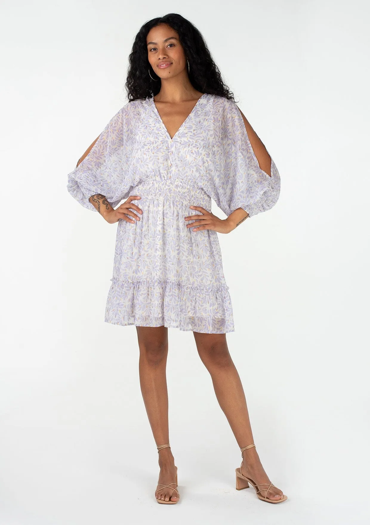 Chiara Split Sleeve Mini Dress