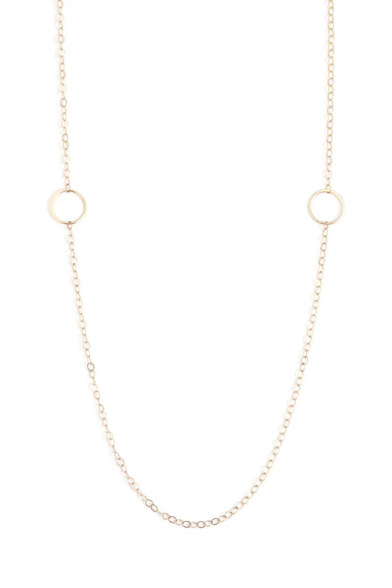 Classic Adjustable Chain Necklace - Sterling Silver