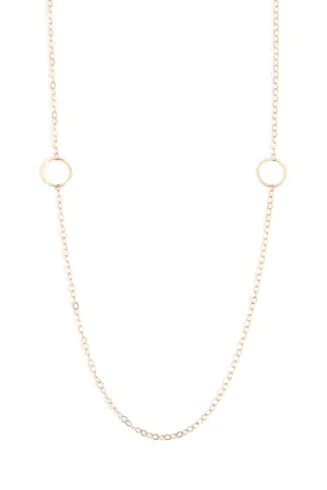 Classic Adjustable Chain Necklace - Sterling Silver
