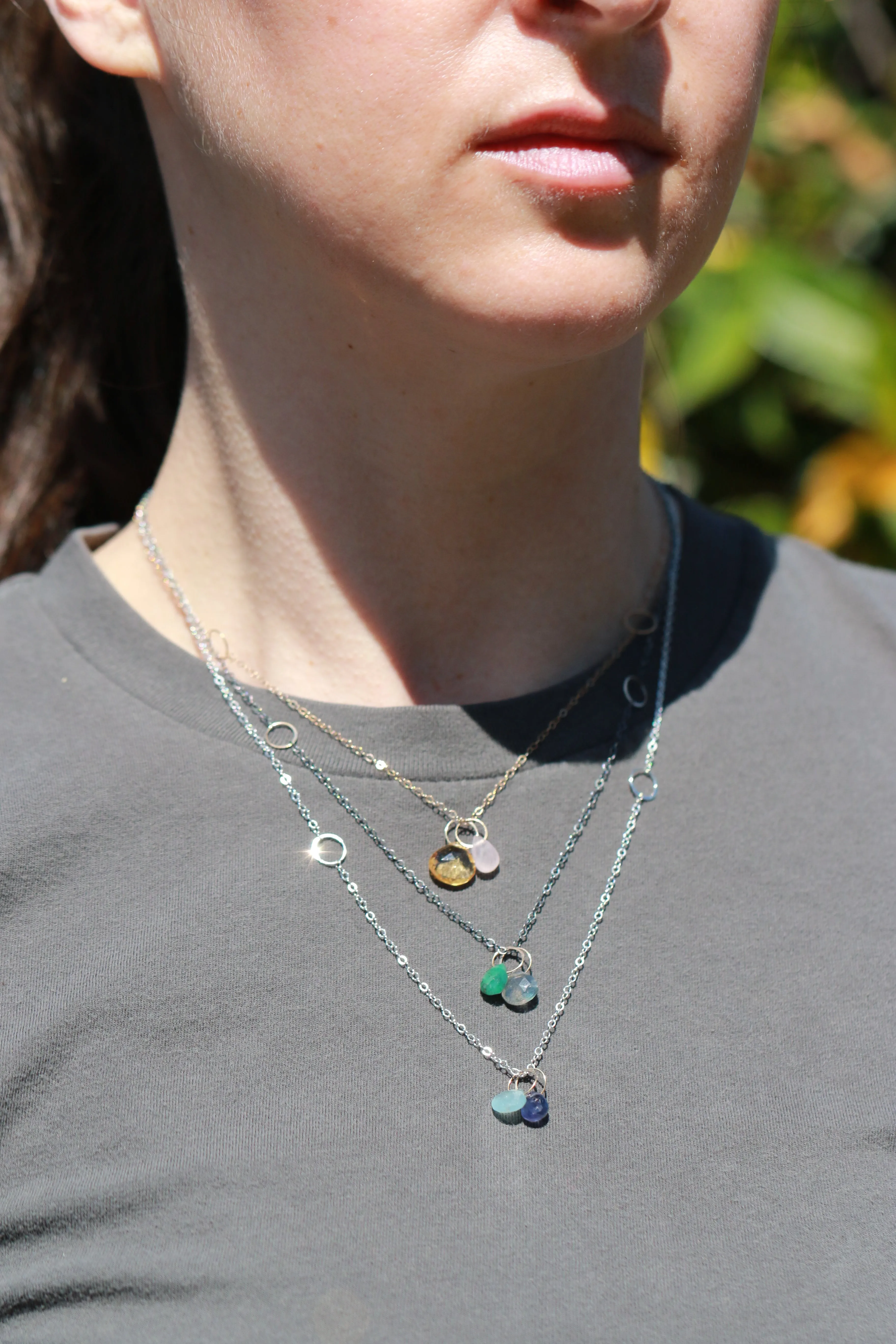 Classic Adjustable Chain Necklace - Sterling Silver
