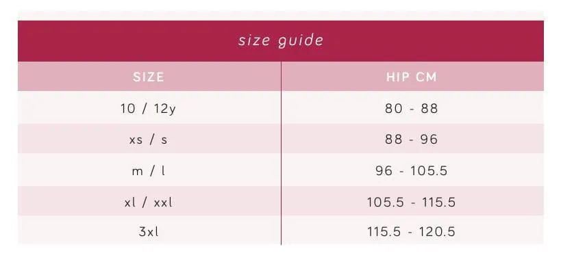 Classic Young Shiny Plus Cocoro - period-proof underwear