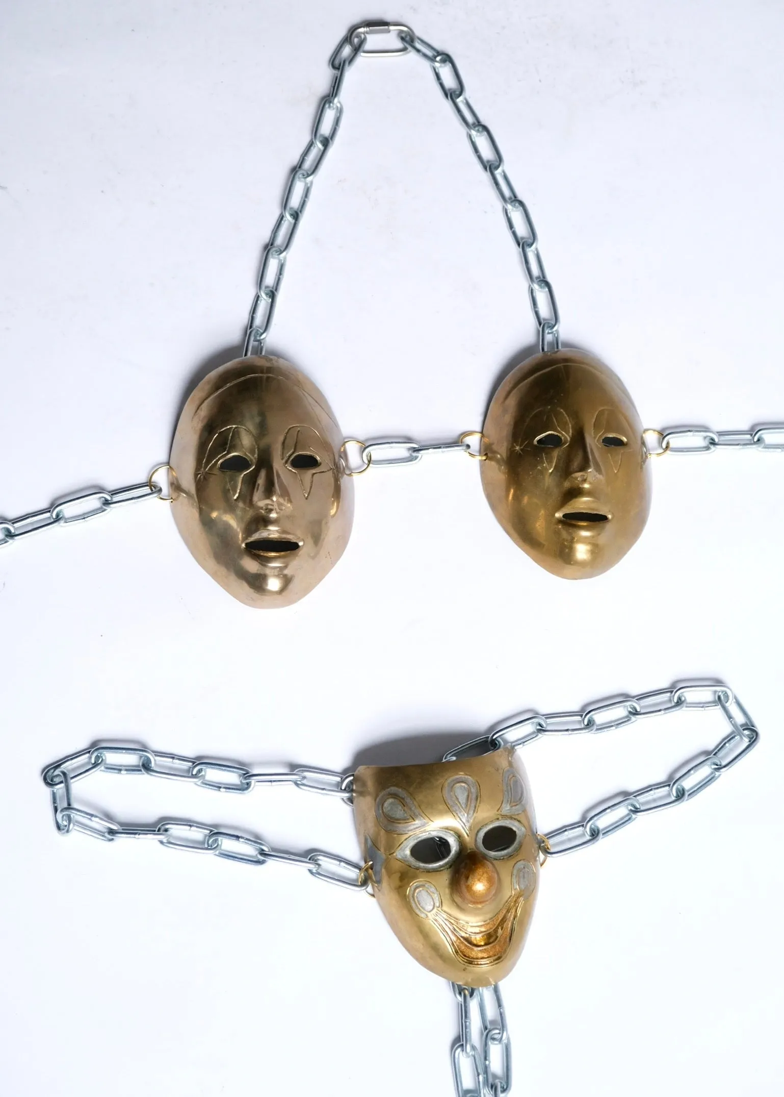 Clown Mask Chain Bikini