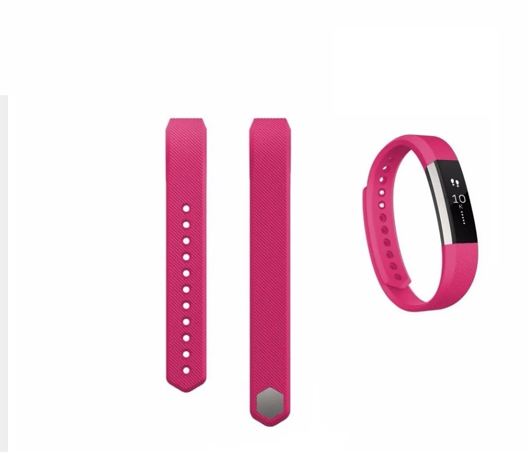 Compatible  Replacement Band for Fit Bit Alta- Black, Blue, Pink, Purple or Teal
