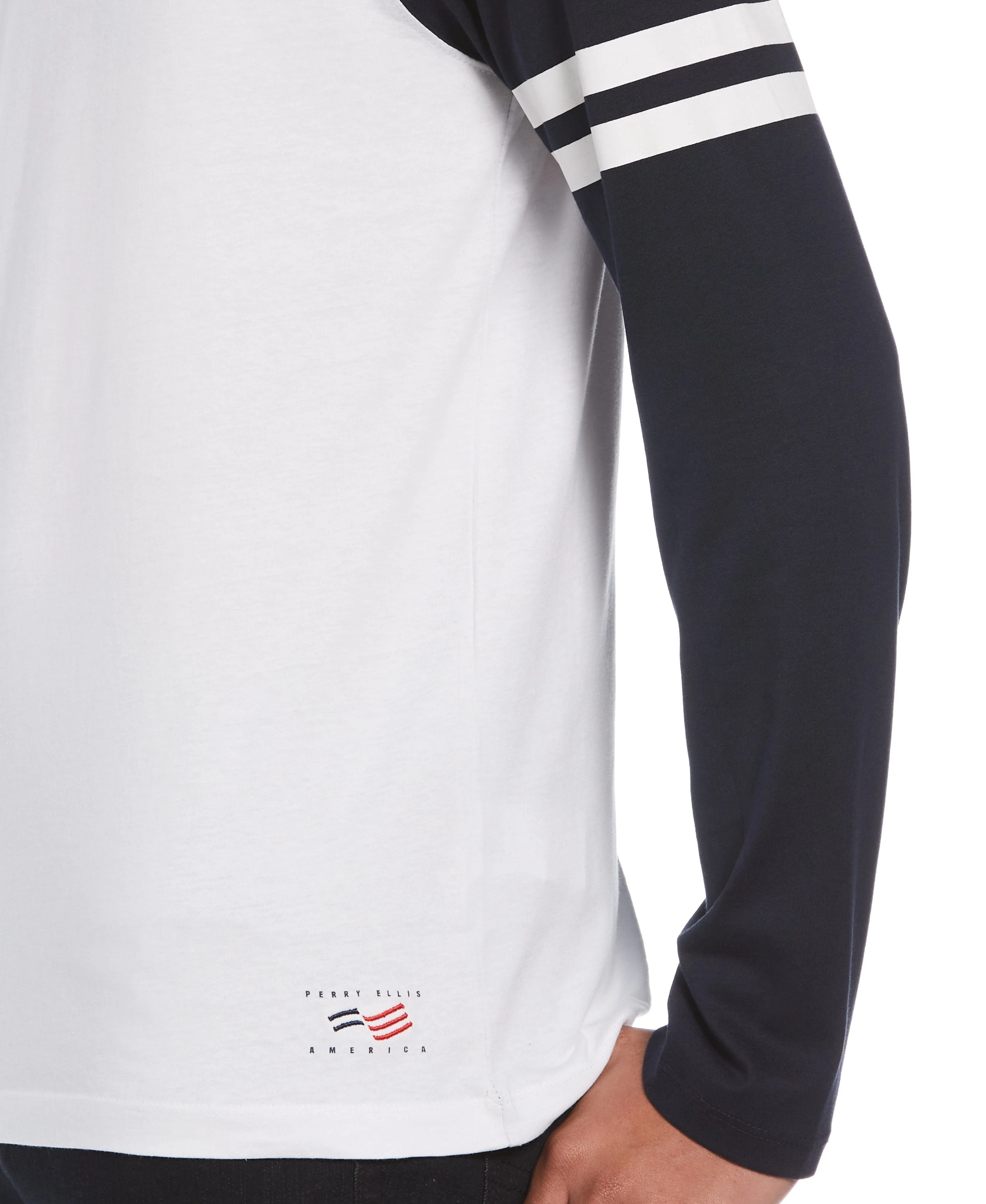 Crew Neck Baseball Tee Shirt