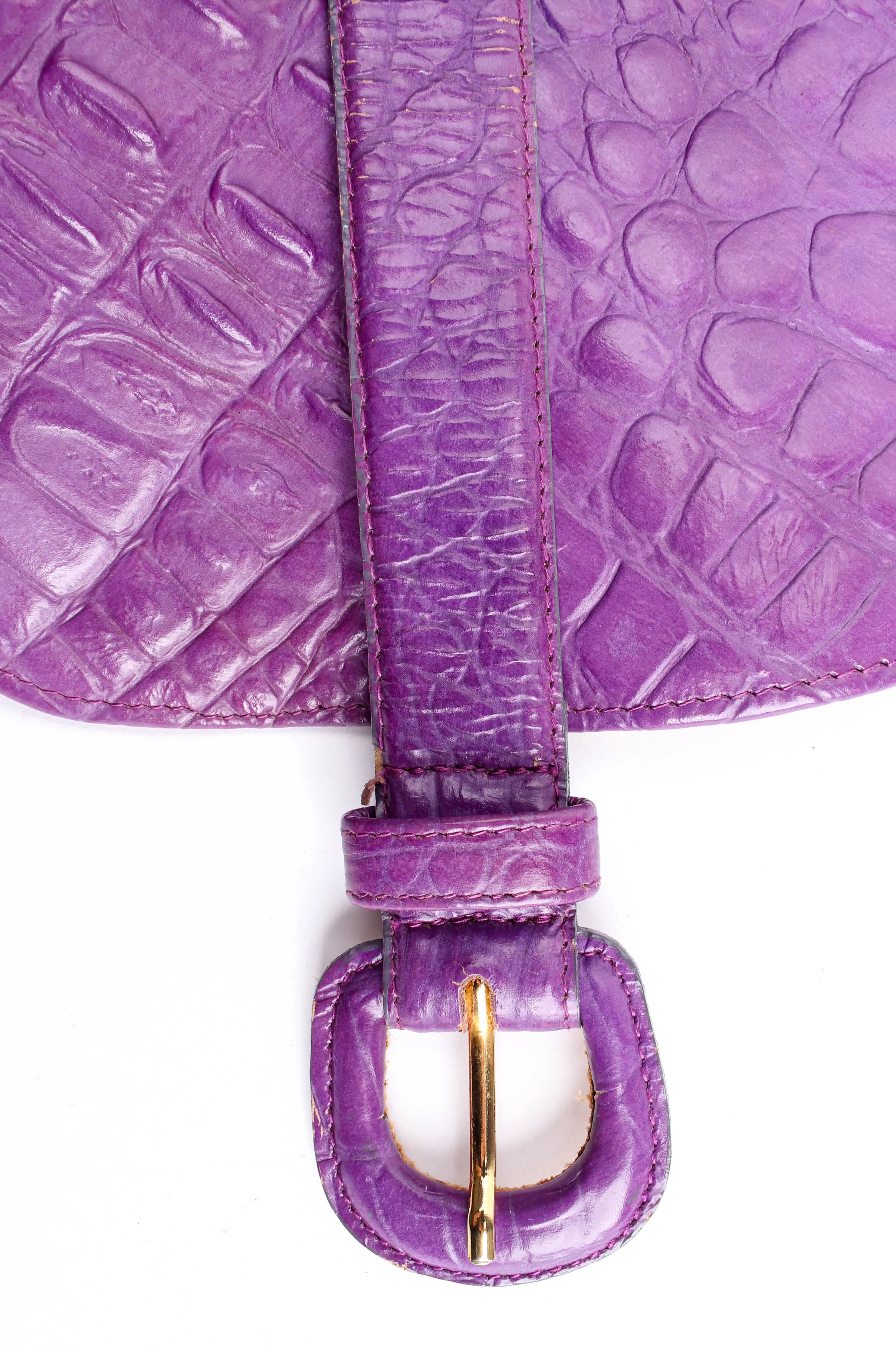 Crocodile Corset Waist Belt