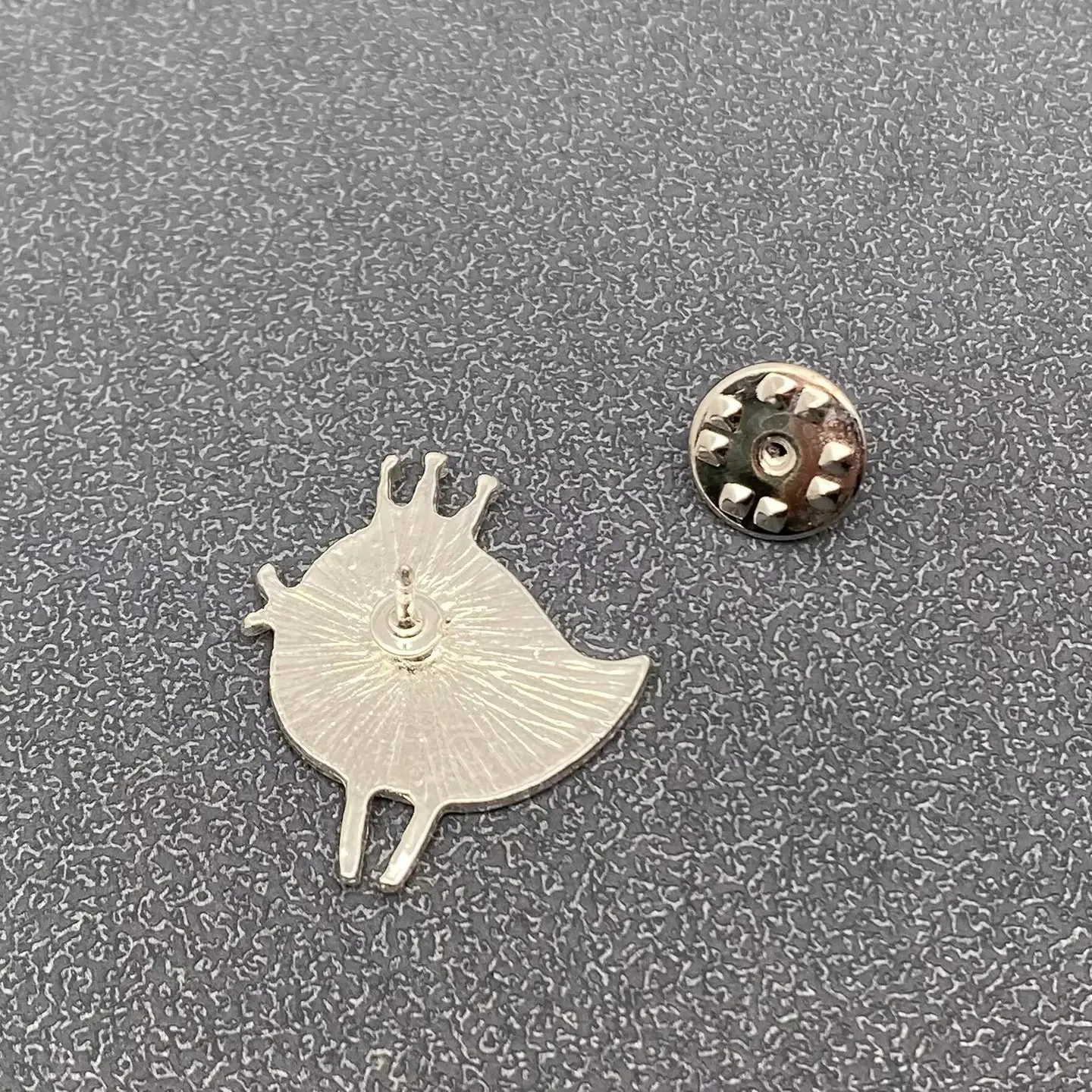 Crown Chick Brooch
