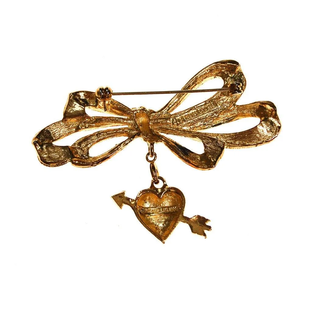 Cupids Heart and Arrow Brooch by Phister Enterprises