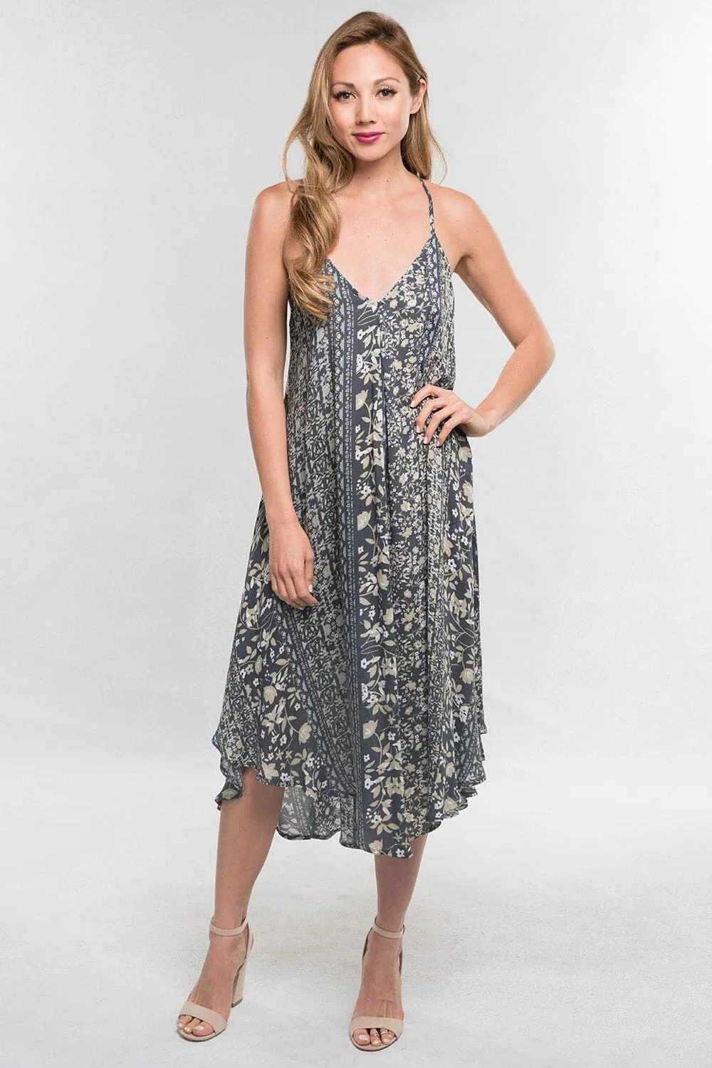 Dalma Floral Midi Dress