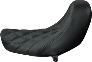Danny Gray 21-701DIA Weekday Solo Seat - Double Diamond Stitch With Charcoal Gray Thread