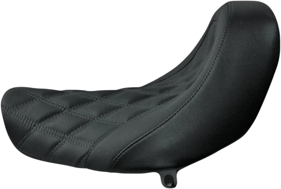 Danny Gray 21-701DIA Weekday Solo Seat - Double Diamond Stitch With Charcoal Gray Thread