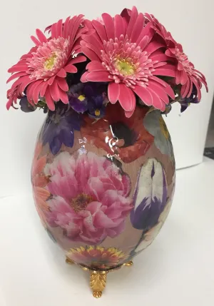 Decoupage Vase