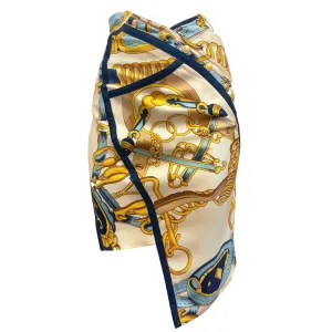 Dior Multicolor Print Silk Skirt