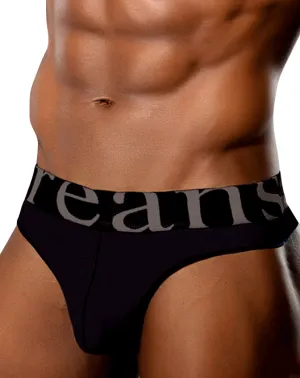 Doreanse 1250 Wide Band Thong Modal Black