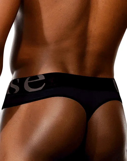 Doreanse 1250 Wide Band Thong Modal Black