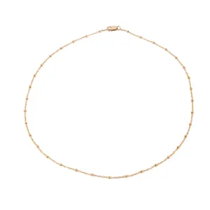 Dot Chain Choker - 14K Gold Filled