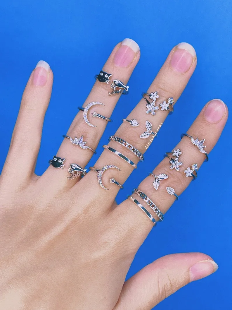 Double Chains Ring