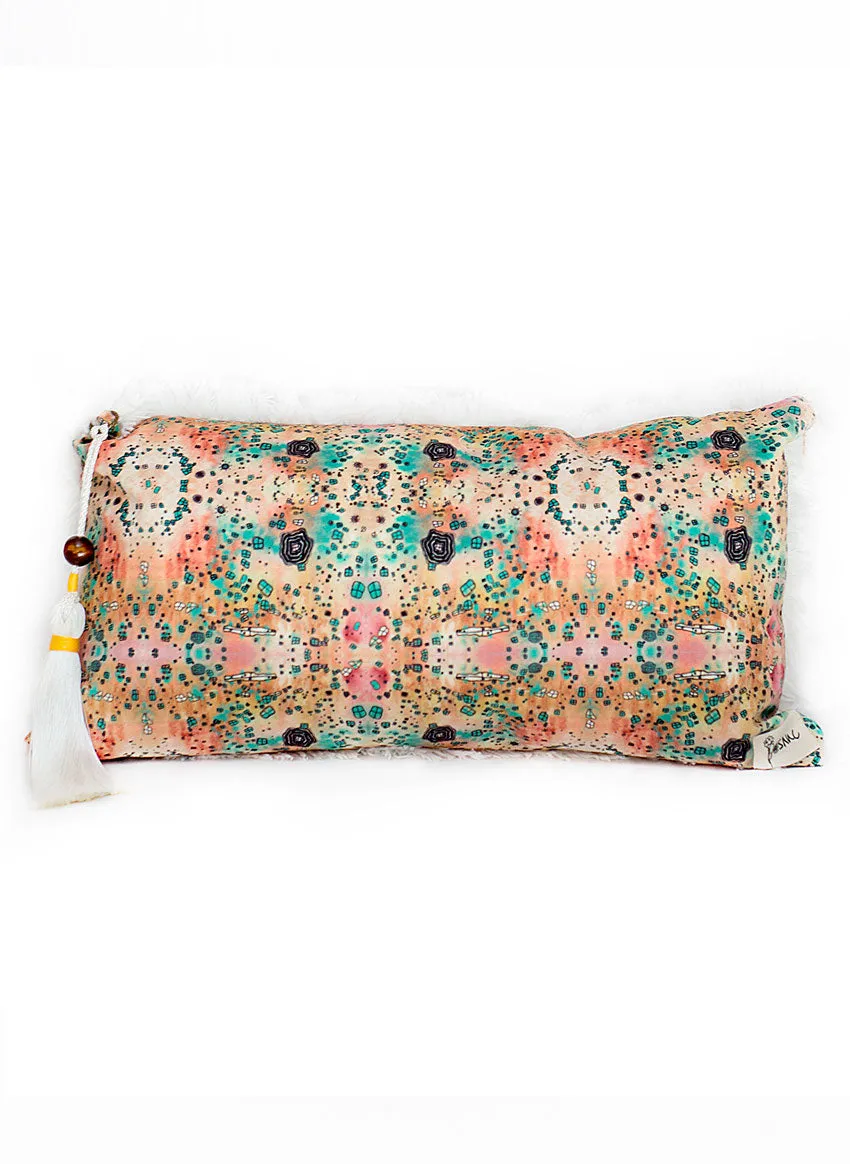 'Dreamscape' shag art pillow set of 3