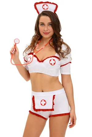 Drug Injection Flirt FANCY DRESS Costume