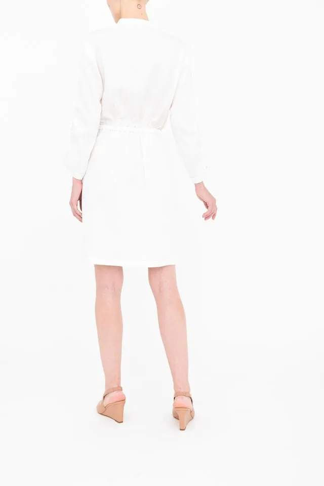 Eco Slub Denim Midi Duster Dress - BRYN