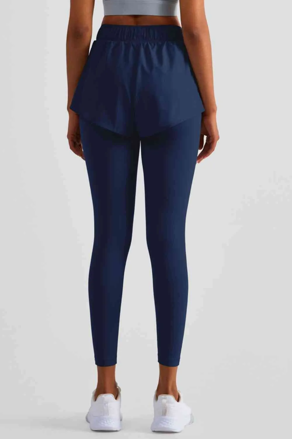 Elastic Waist Sports Leggings