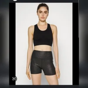 ELEVEN BY VENUS WILLIAMS Bell Of The Ball High Waist Rib Tennis Bike Shorts XL‌‌