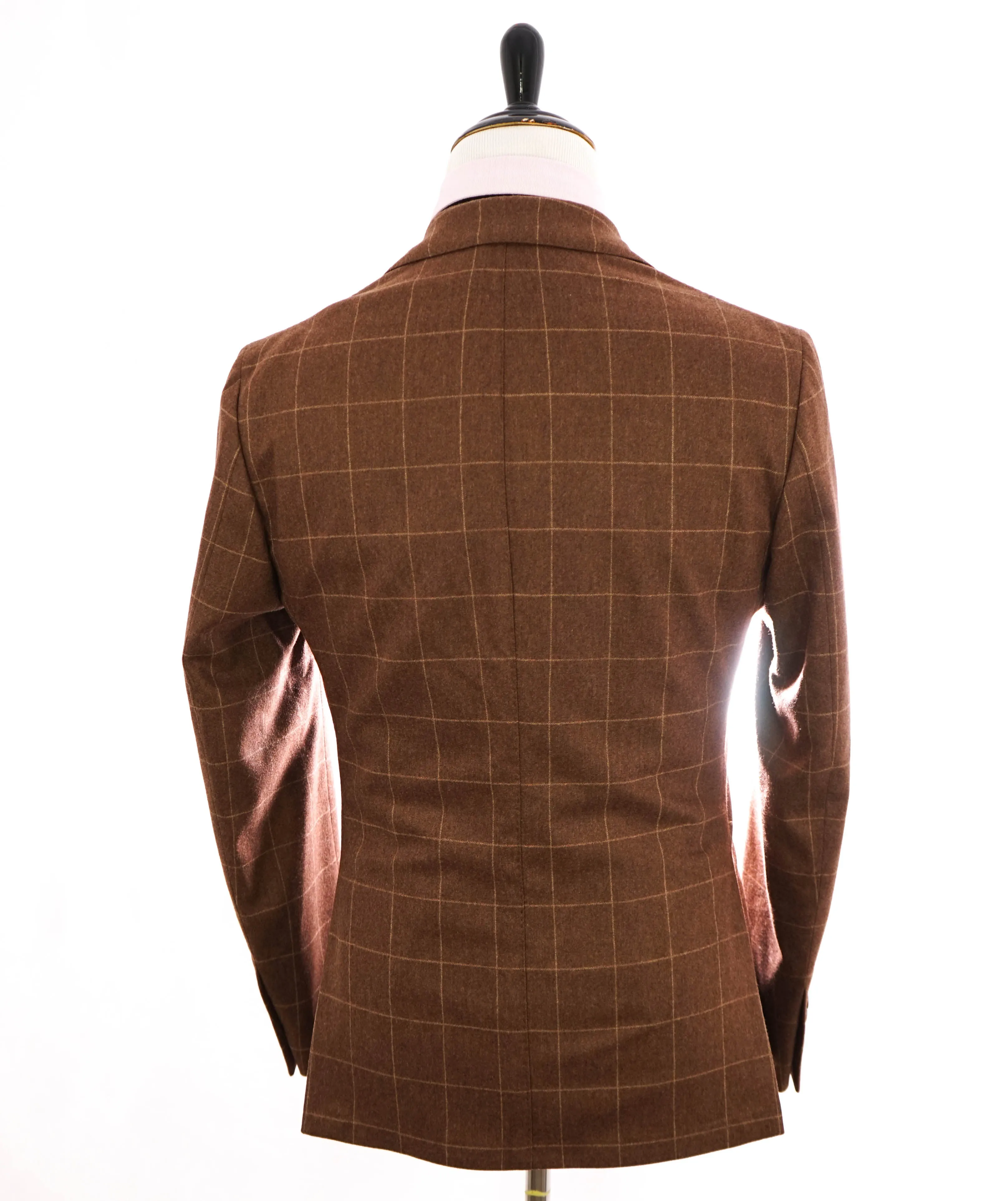 ELEVENTY - "WOOL & CASHMERE" Double-Breasted Camel Suit - 40 (50 EU)