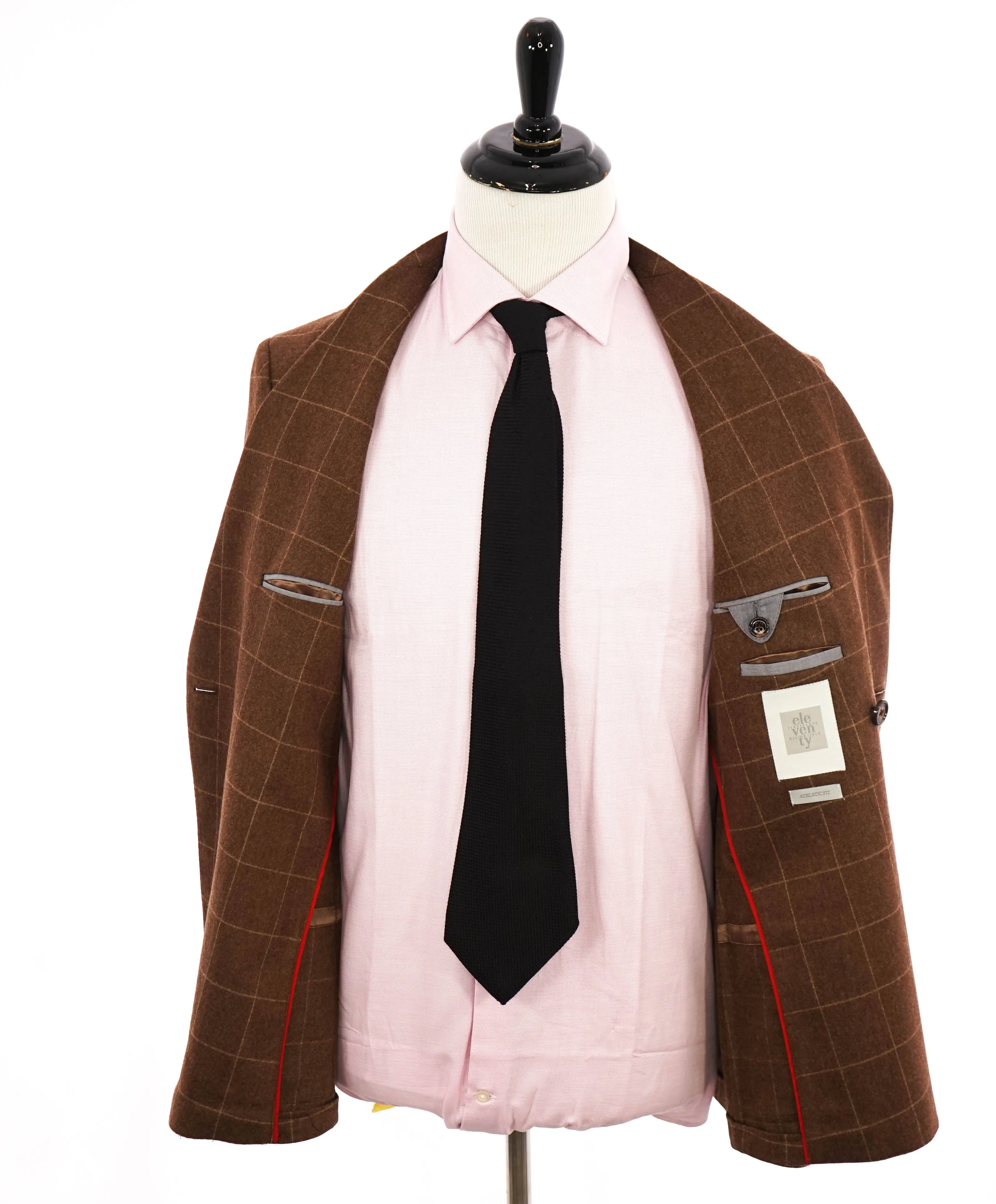 ELEVENTY - "WOOL & CASHMERE" Double-Breasted Camel Suit - 40 (50 EU)