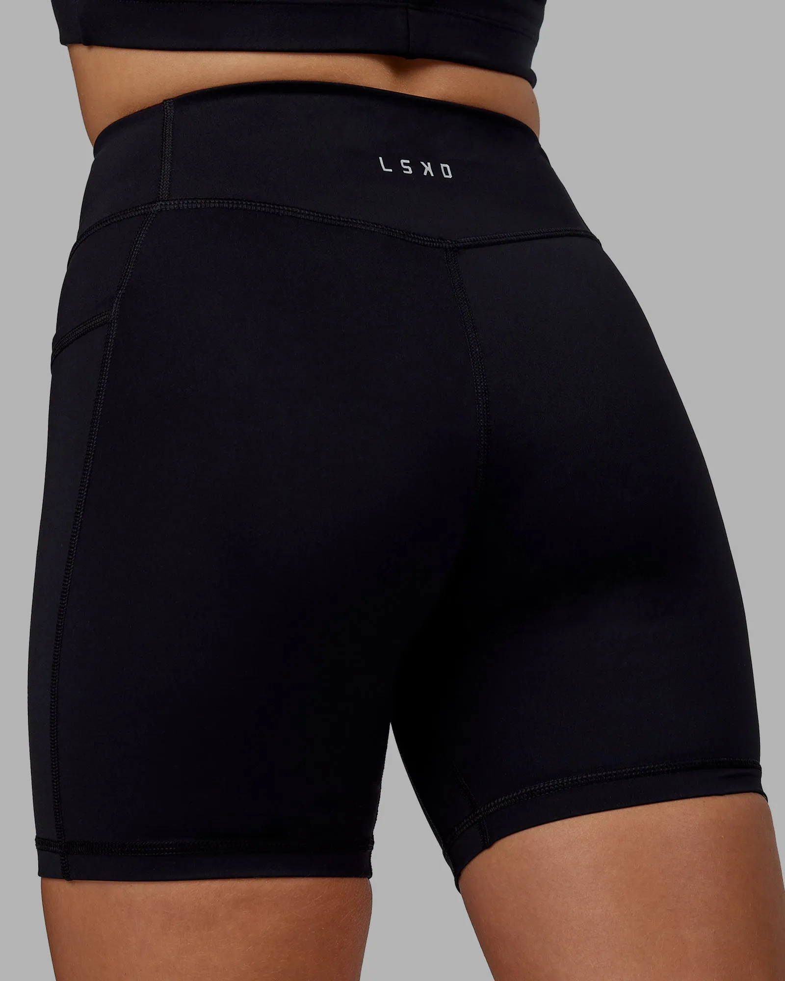 Elite Mid Short Legging - Black