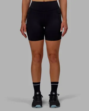 Elite Mid Short Legging - Black