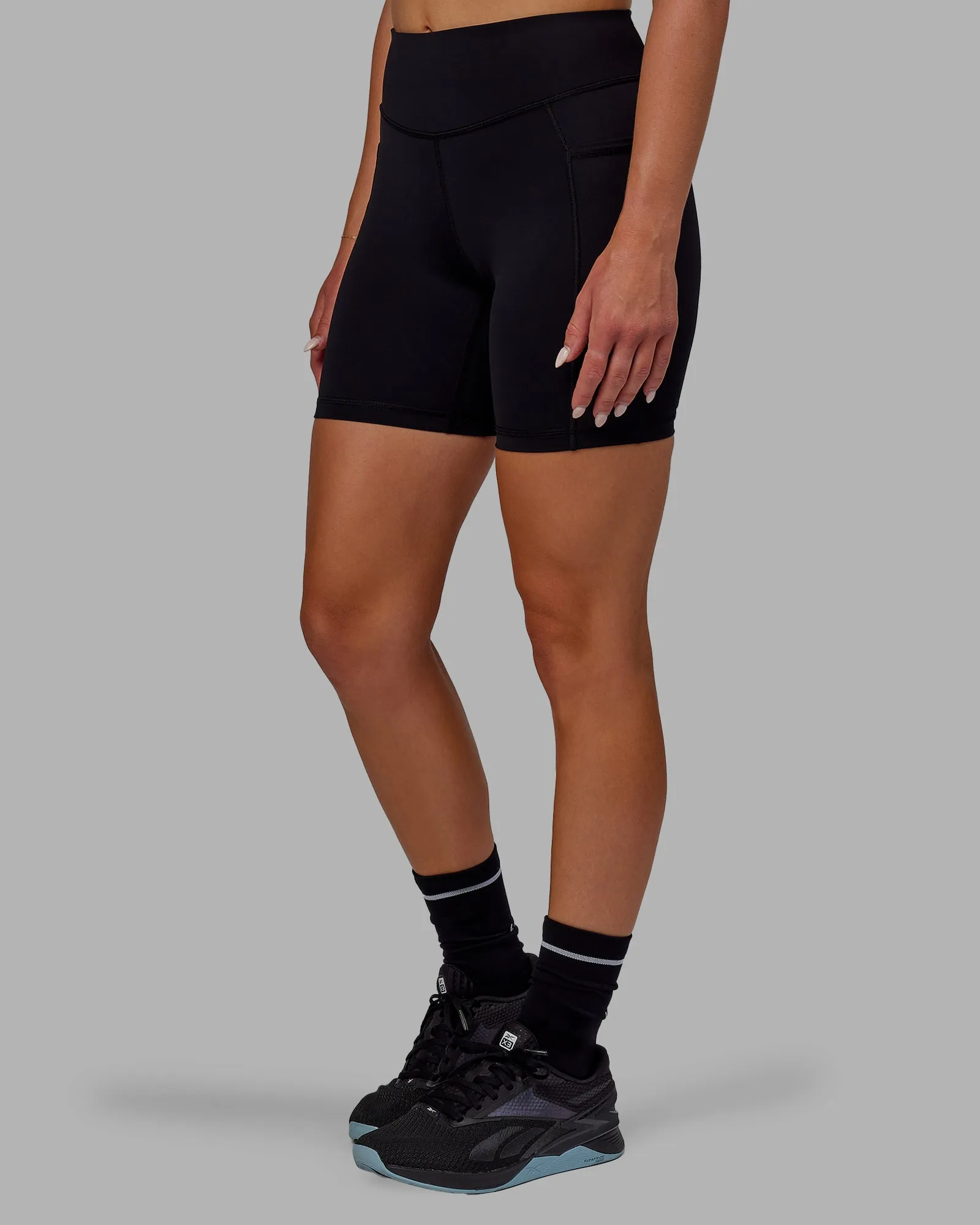 Elite Mid Short Legging - Black