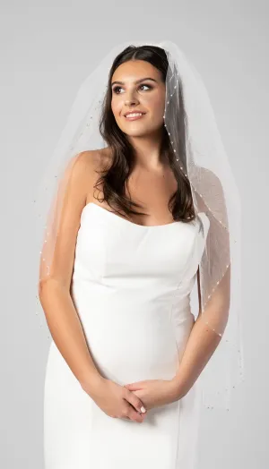 Erin Pearl and Rhinestone Veil