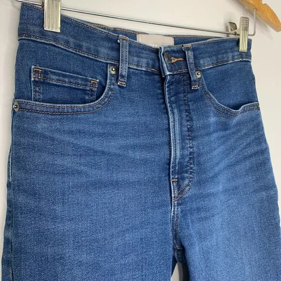 EVERLANE The Authentic Stretch High-Rise Skinny Jean Sz 26R