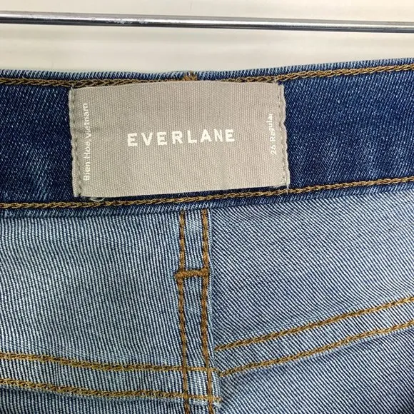 EVERLANE The Authentic Stretch High-Rise Skinny Jean Sz 26R