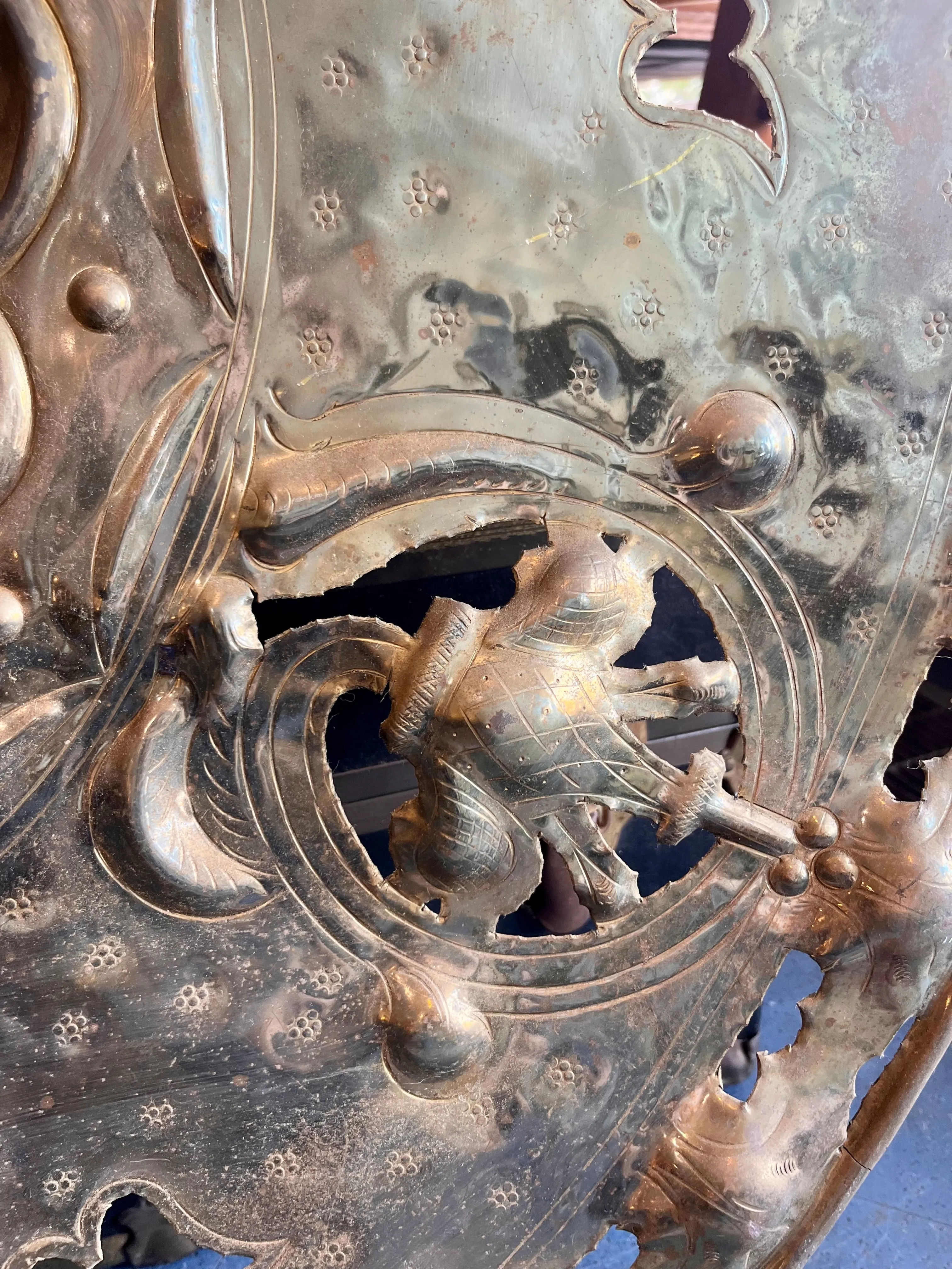 Extra Large Brass Wall Decor