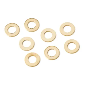 Fender 12 Truss Rod Washers Vintage for Guitar or Bass .204x.367 Brass