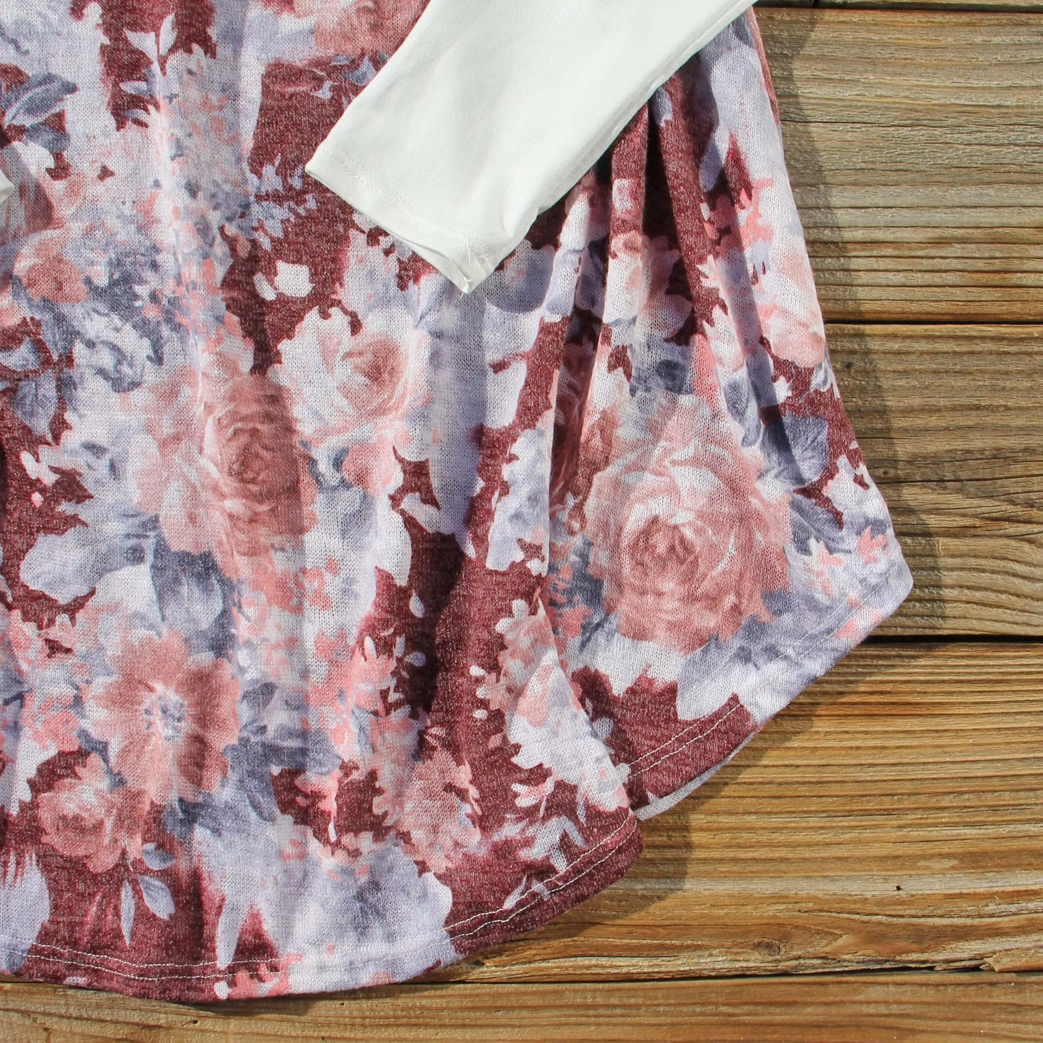Fir & Bloom Tunic in Burgundy