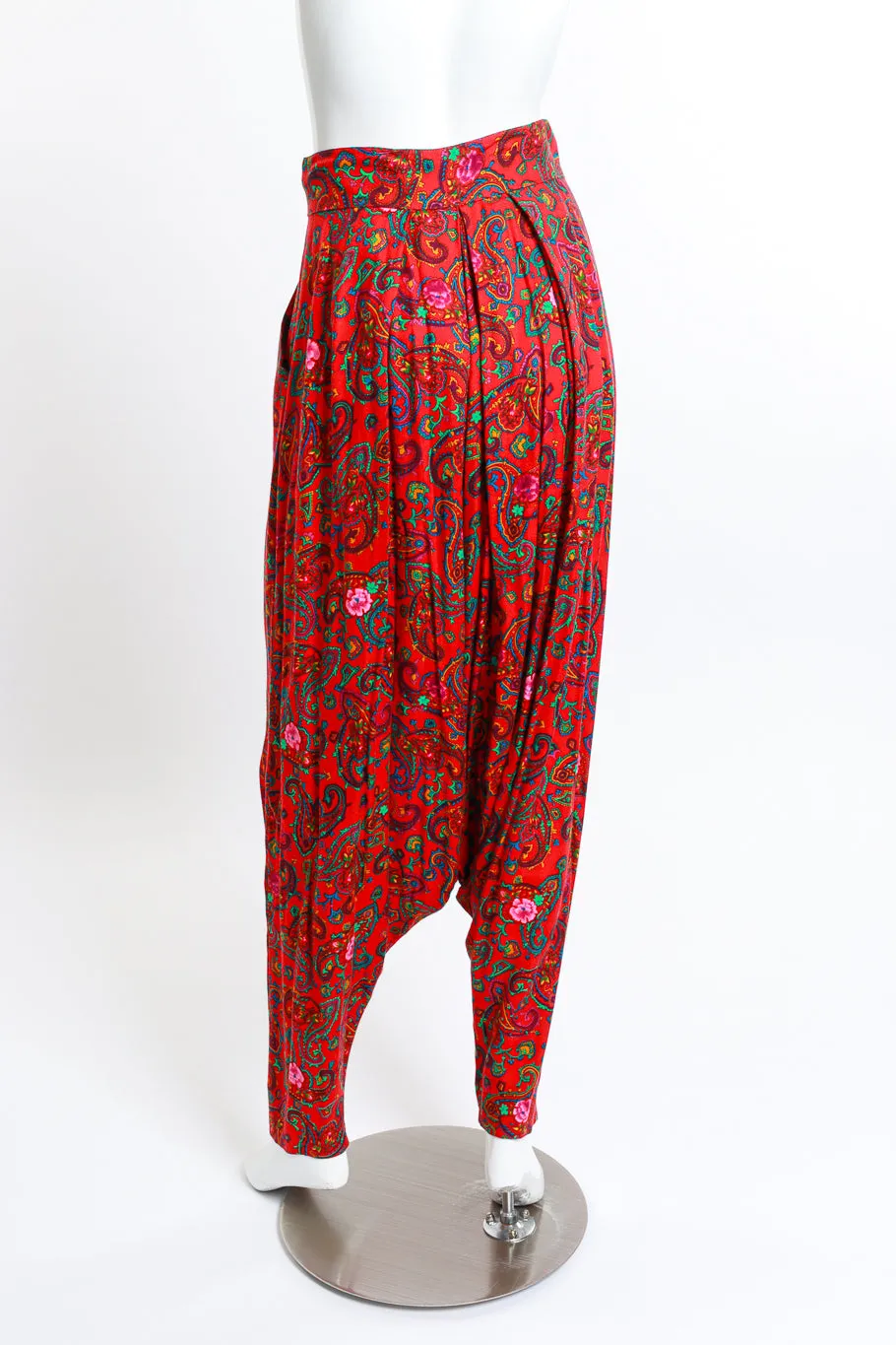 Floral Paisley Harem Pant