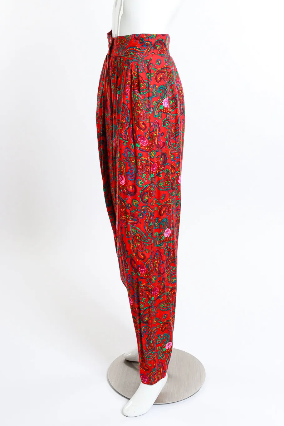 Floral Paisley Harem Pant