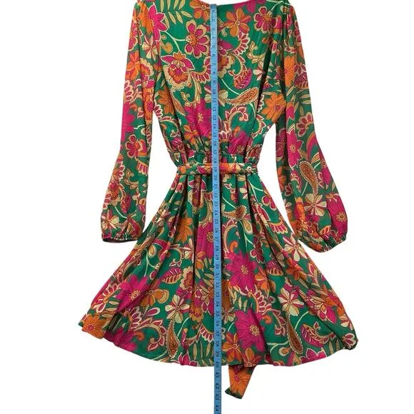 Flying Tomato Dress Women Plus Size 2X Colorful Floral Midi Maxi Occasion