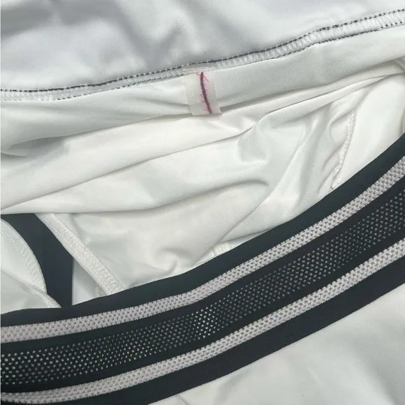 FP Movement Round Robin Color Block Skirt, Black/ White, size M NWOT