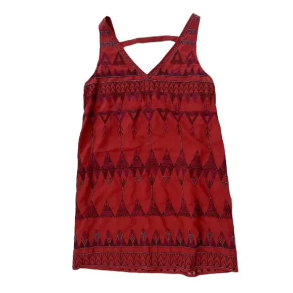 Free People France’s Mini Beaded Bohemian Shift Dress